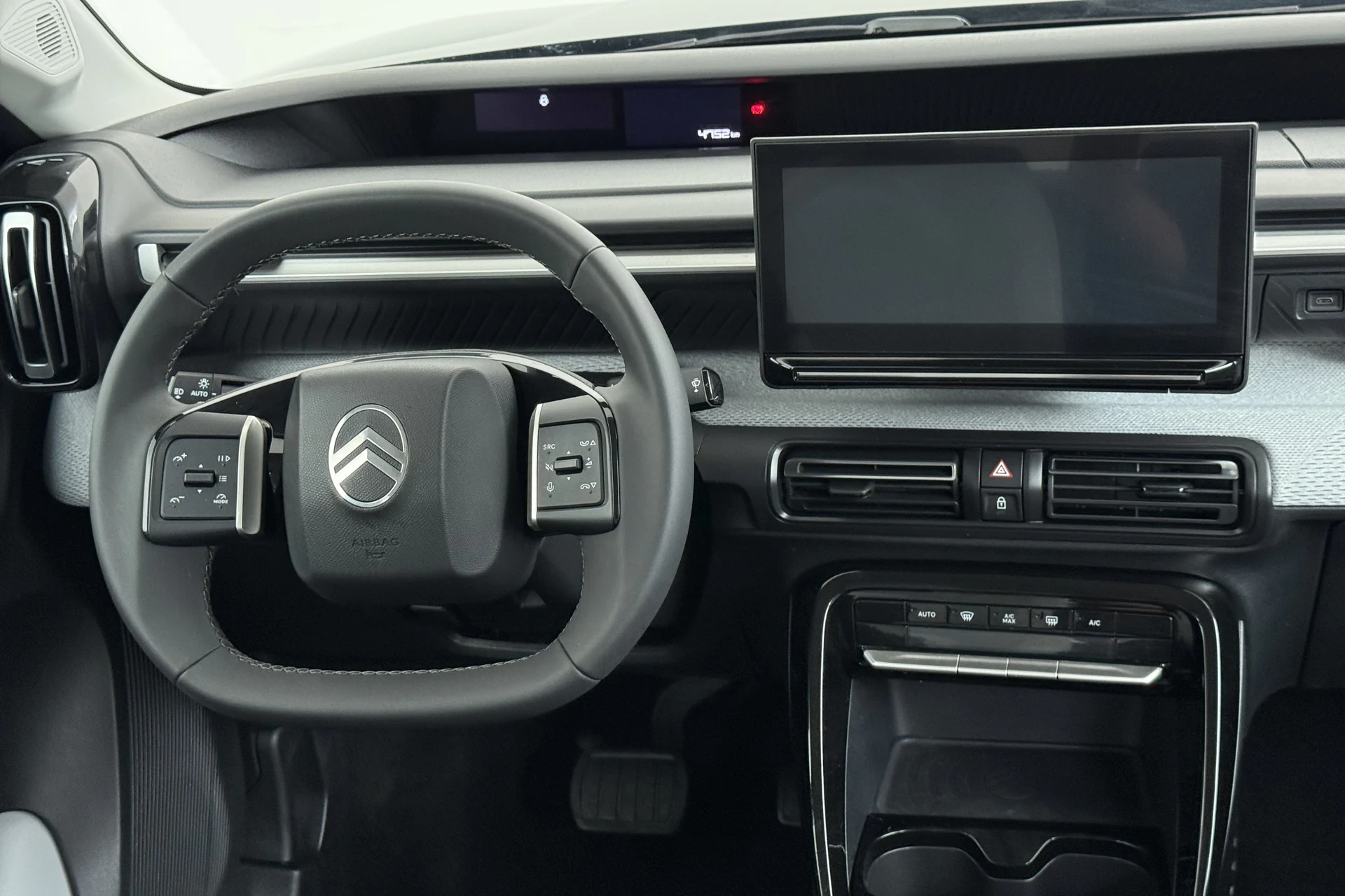 Vue conducteur (volant)