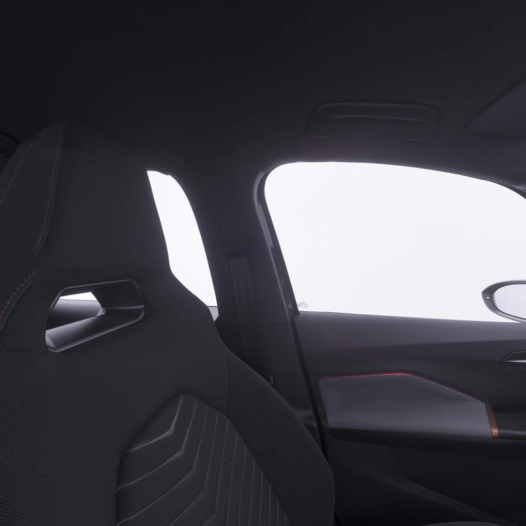 Vue conducteur (volant)