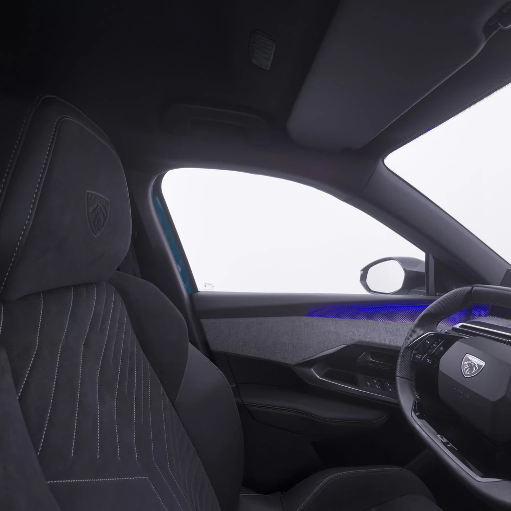 Vue conducteur (volant)