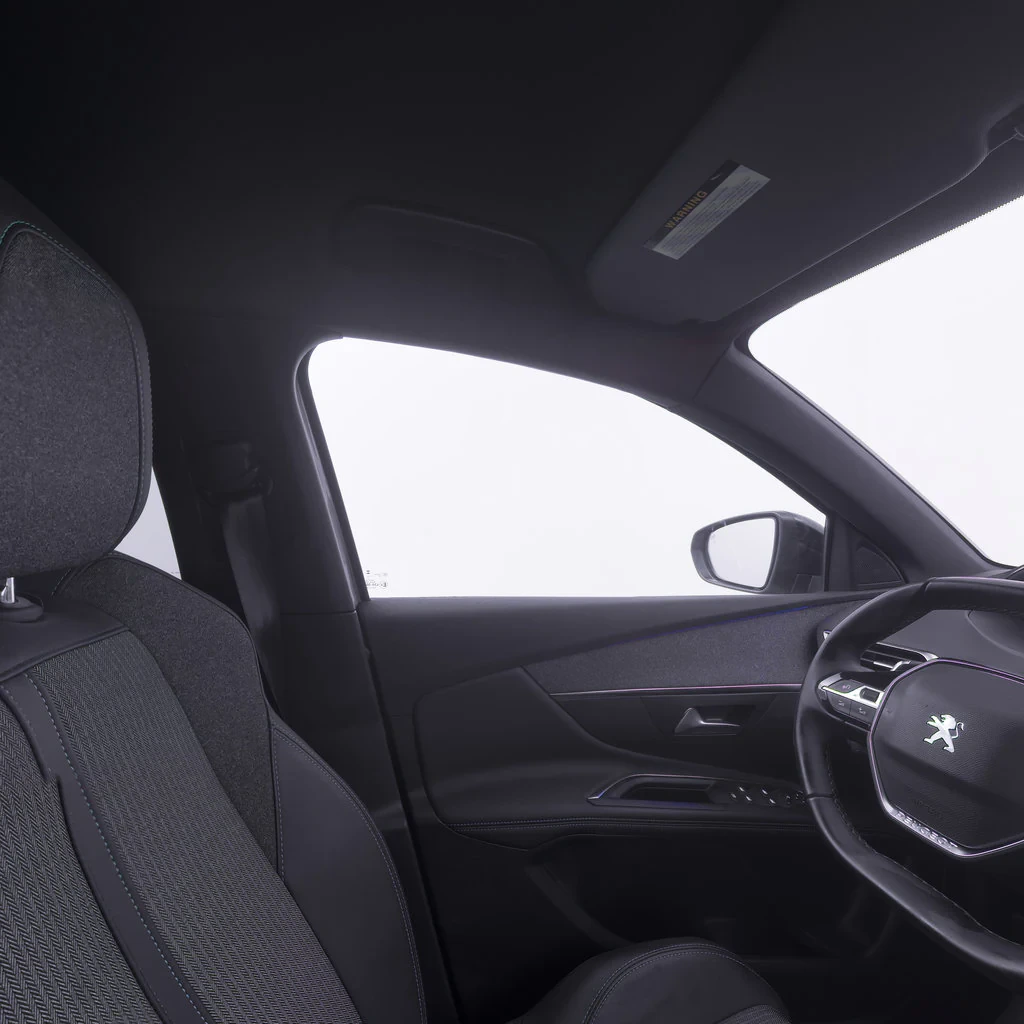 Vue conducteur (volant)