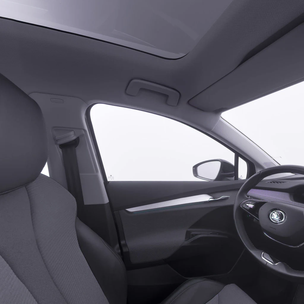 Vue conducteur (volant)