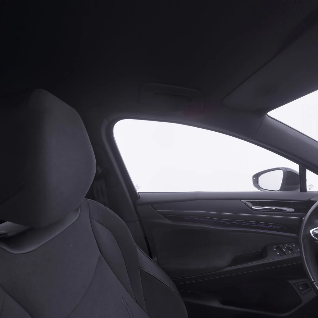 Vue conducteur (volant)